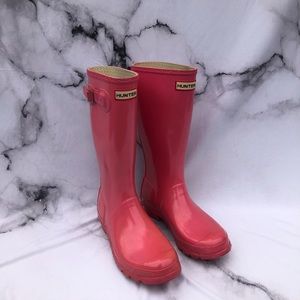 Pink Hunter Rainboots
